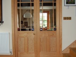 Douglas fir doors