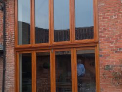 Oak Bifolding Doors.