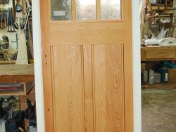 Douglas fir door