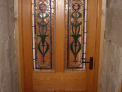 Douglas fir door