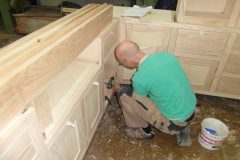 Construction of ash kitchen