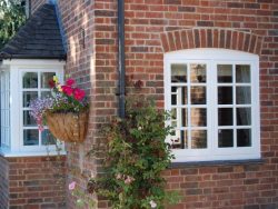 Georgian paned window