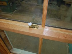 Douglas fir oiled sash window